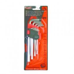 Gadget Set chei imbus L, 9 buc, Gadget 390153, Cr-V Cheie imbus