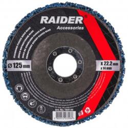 Raider Disc curatare vopsea Blue 125x22.2x14mm