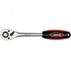 TOYA Cheie cu clichet, patrat 3/8", Yato, lungime 197mm, 72 dinti