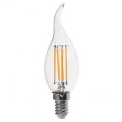 V-TAC Bec E14 Cu Filament Led 4w 2700k Dimabil