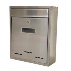 Strend Pro Cutie postala din inox Strend Pro Flatbox, gri, 310x260x90 mm