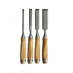Strend Pro Set 4 dalti cu maner de lemn, Strend Pro E0546 Dalta