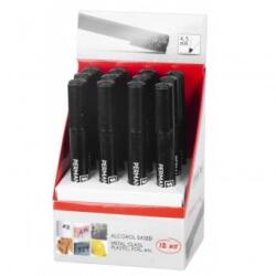 Strend Pro Set marker permanent Strend Pro Permanent, 12 buc, grosime 4.5mm, negru