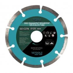  Disc diamantat segmentat 125x22.2x7mm Disc de taiere