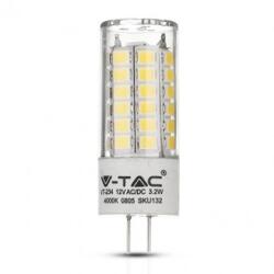 V-TAC Bec Led G4 3.2w 6400k Alb Rece