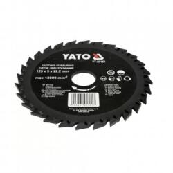 TOYA Disc circular raspel pentru lemn, Yato, 125 x 5 x 22.2 mm