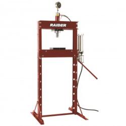 Raider Presa hidraulica de banc cu indicator presiune Raider RD-HP05, 20T