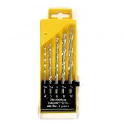 Strend Pro Set 5 burghie pentru zidarie, Strend Pro Hobby, 4-10 mm Burghiu