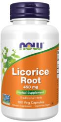 NOW Licorice Root 450mg 100 comprimate