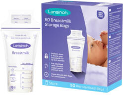 Lansinoh anyatejtároló zacskó 50 db - pelenka