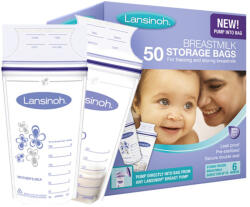 Lansinoh 40055 Anyatejtároló Zacskó - 50db