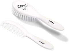 BabyOno Hajkefe és fésű - fehér