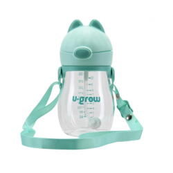 U-GROW Cana cu pai si curea, tritan 330 ml (UG05-SIP330) - emida