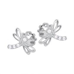 Soliter Brilio Silver Cercei din argint Libelule 436 001 00515 04