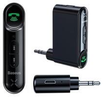 Baseus QIYIN bluetooth audió adapter (microUSB aljzat, v5.0, 3.5mm jack, AUX + microUSB tápkábel) FE (112763)