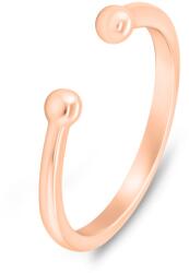 Brilio Silver Minimalista nyitott bronz gyűrű RI104R 60 mm