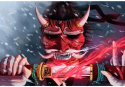  Poszter Japan Samurai Shinobi, 61x90cm, poszter1576, Többszínű (poster1576)