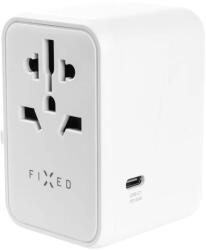 FIXED Utazóadapter EU UK USA AUS fehér (PO_FIXCT65-3C2A-WH)