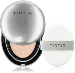 TIRTIR Mask Fit Aura Cushion Mini hidratáló alapozó sminkszivaccsal az élénk bőrért árnyalat 21C Cool Ivory 4.5 g