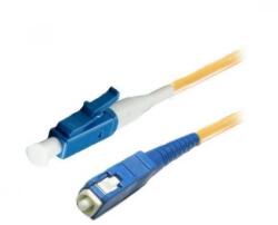 XTENDLAN Fiber Optic LC Fiber Optic SC Átalakító Sárga 1m FOP-LCSC-S-1-9 (FOP-LCSC-S-1-9)