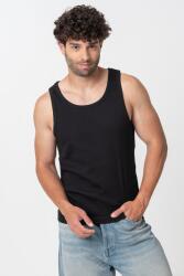 Only & Sons Only & Sons, Kerek nyakú pamuttop, Fekete, 2XL (22030217-BLACK-XXL)