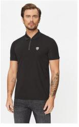 EA7 Férfi póló, Emporio Armani EA7, 303083328, Viszkóz/Poliamid, S INTL, Fekete (0000303083328_S)