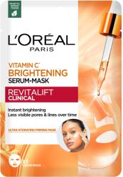 L'Oréal Revitalift Clinical élénkítő arcmaszk szérummal, C-vitaminnal és szalicilsavval dúsítva, ragyogó hatás, 26 g