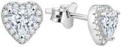 Beneto Ezüst szív fülbevaló AGUP1175