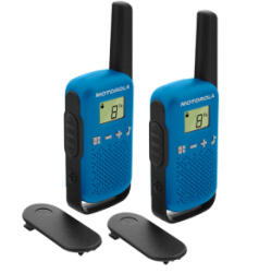 Motorola adóvevő pár, 4km, 16 PMR csatorna, ~16 óra üzemidő (TLKR T42) (TLKR T42) - aqua
