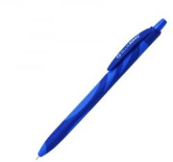 BLUERING Golyóstoll nyomógombos gumírozott vegyes test, F20, írásszín kék