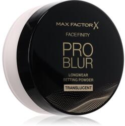 MAX Factor Pro Blur hosszan tartó fixáló púder árnyalat Translucent 10.5 g