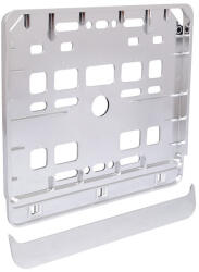 Autolife Motorkerékpár rendszámtábla - króm - CM58479 (CM58479)