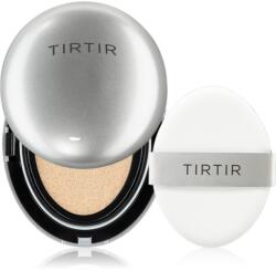 TIRTIR Mask Fit Aura Cushion Mini hidratáló alapozó sminkszivaccsal az élénk bőrért árnyalat 24W Soft Beige 4.5 g