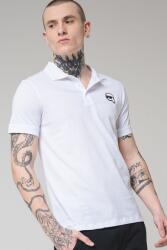 Karl Lagerfeld Karl Lagerfeld, Logós pamutpóló, Fehér, 3XL (7457100500224-10-3XL)