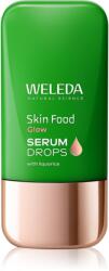Weleda Serum Drops Skin Food Glow ser cu efect iluminator pentru uniformizarea nuantei tenului 30 ml