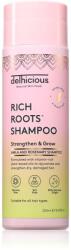 delhicious RICH ROOTS Strengthen & Moisturise Shampoo erősítő sampon hidratáló hatással 250 ml