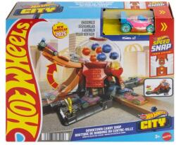 Mattel Hot Wheels City - Rágógumi automata játékszett (HDR24-JBM62) (HDR24-JBM62)