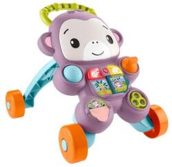 Mattel Tanuló lila majmocska járássegítő - többnyelvű (JGW90) (JGW90)
