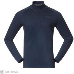 Bergans of Norway Inner: Pure Merino Half Zip aláöltözet, navy blue (M)