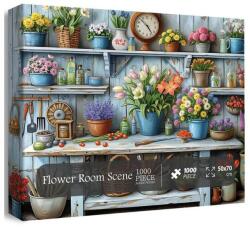 bboldin 1000 db-os puzzle - Flower Room Scene (PT-289) (PT-289)