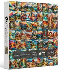 bboldin 1000 db-os puzzle - Woven National Parks (PT-369) (PT-369)