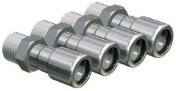 HookJoint Hűtőköri csatlakozó külsőmenetes idom 1/2"-1/2" (12.7-12.7) (79543) - brs