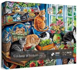 bboldin 1000 db-os puzzle - Verdant Whiskers (Z-1136) (Z-1136)