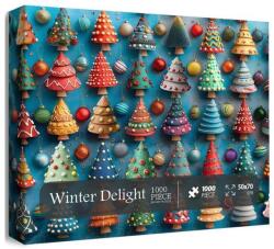 bboldin 1000 db-os puzzle - Winter Delight (Z-1244) (Z-1244)