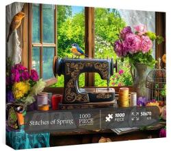 bboldin 1000 db-os puzzle - Stitches of Spring (Z-1337) (Z-1337)