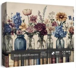 bboldin 1000 db-os puzzle - Books and Blossoms (Z-1414) (Z-1414)