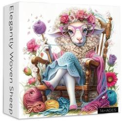 bboldin 1000 db-os puzzle - Elegantly Woven Sheep (Z-1932) (Z-1932)