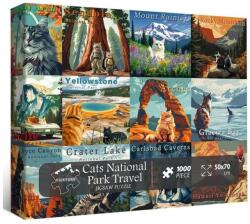 bboldin 1000 db-os puzzle - Cats National Parks (Z-392) (Z-392)