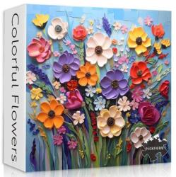 bboldin 1000 db-os puzzle - Colorful Flowers (Z-444) (Z-444)