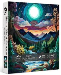 bboldin 1000 db-os puzzle - Starry Night Canyon (Z-544) (Z-544)